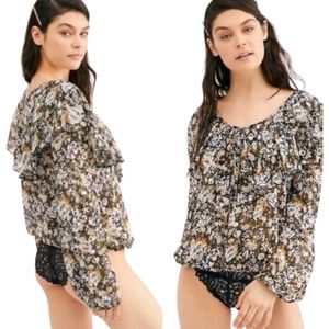 NWT Free People Intimately Say It To Me Bodysuit
